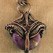 Load image into Gallery viewer, Decorative Purple Donut