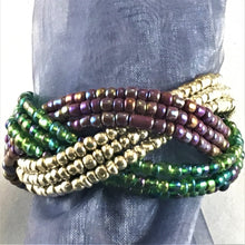 Load image into Gallery viewer, Tri-colored cuff