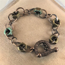 Load image into Gallery viewer, Nutty about copper bracelet