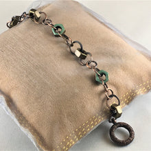 Load image into Gallery viewer, Nutty about copper bracelet