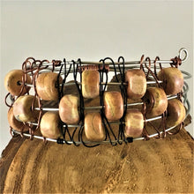 Load image into Gallery viewer, Pipestone bead bracelet