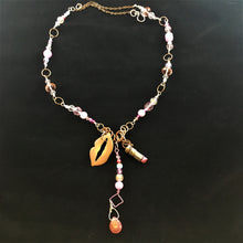 Load image into Gallery viewer, Polish my lips necklace - Trail Trash