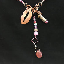Load image into Gallery viewer, Polish my lips necklace - Trail Trash