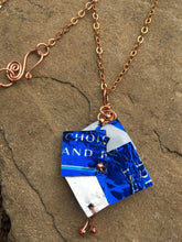 Load image into Gallery viewer, Blue Diamonds Necklace - Trail trash