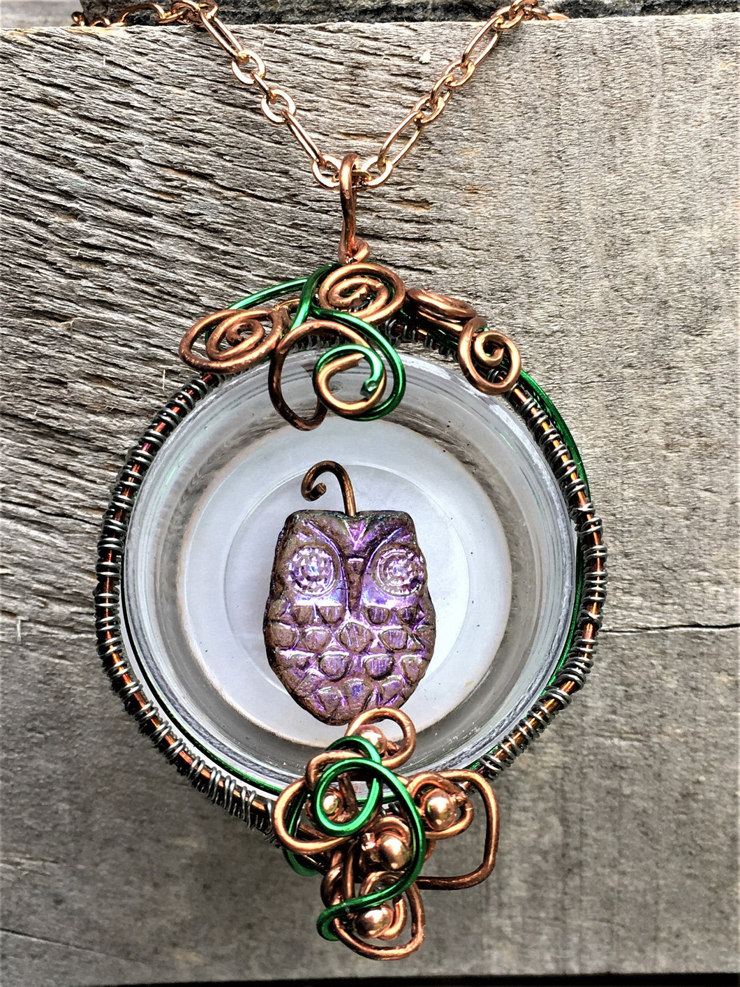 Give a Hoot Necklace - Trail trash
