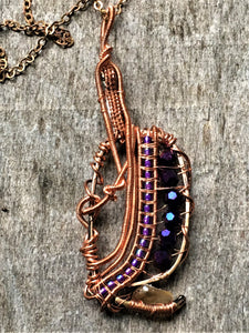 Woven Look Necklace - Trail trash