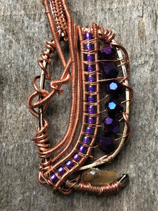 Woven Look Necklace - Trail trash