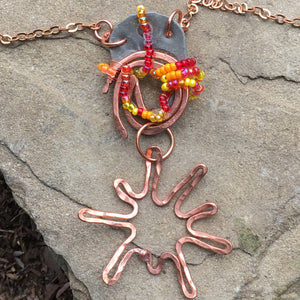 Flip Top Sun Necklace - Trail trash