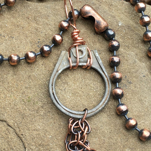 Going in Circles Necklace - Trail trash
