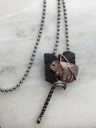 Nailed It Necklace - Trail trash