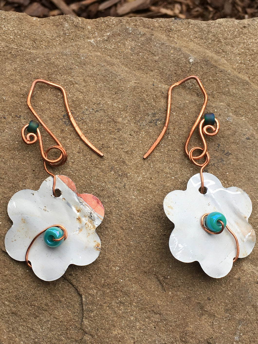 Flower Power Earrings - Trail trash