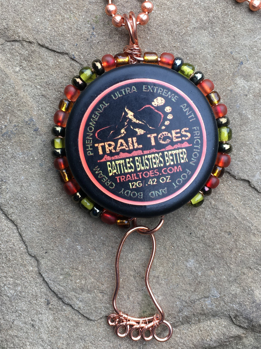 Trail Toes Necklace - Trail trash