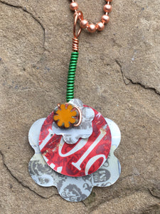 Hanging Flower Necklace - Trail trash