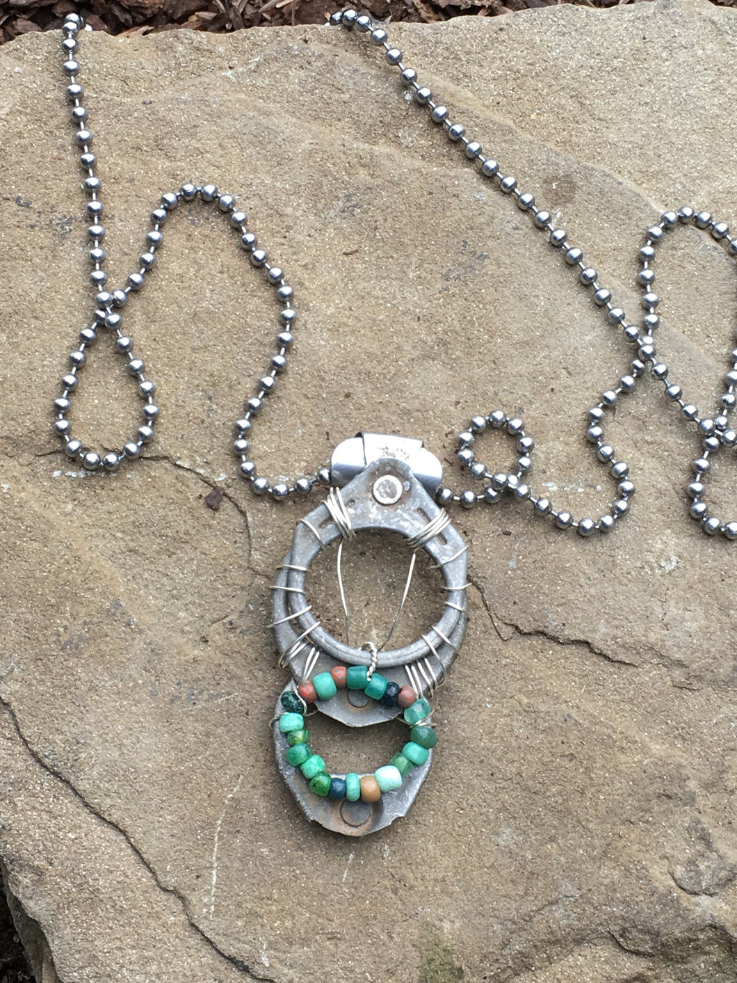 With This Ring Necklace - Trail trash